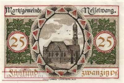 Nesselwang - 25  Pfennig (#VAN009_3c_AU)