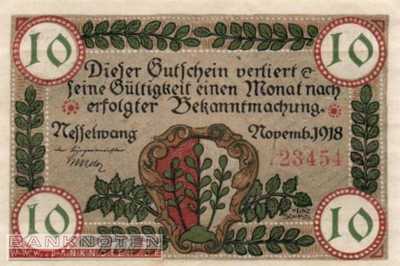 Nesselwang - 10  Pfennig (#VAN009_5a_UNC)