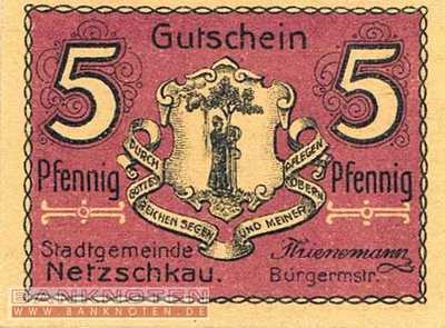 Netschkau - 5  Pfennig (#VAN011_6_UNC)
