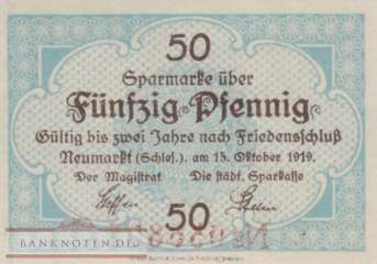 Neumarkt in Schlesien - 50  Pfennig (#VAN018_5_UNC)