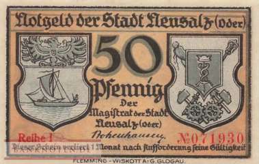 Neusalz - 50  Pfennig (#VAN024_2b_UNC)