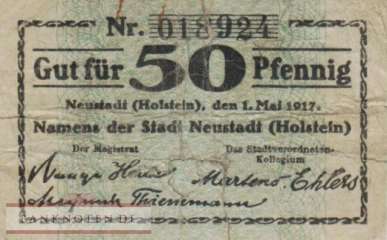 Neustadt i. Holstein - 50  Pfennig (#VAN028_1c_G)