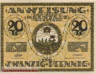Neustadt i. Holstein - 20  Pfennig (#VAN028_2_UNC)