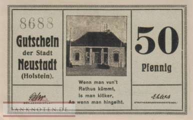 Neustadt i. Holstein - 50  Pfennig (#VAN028_3_UNC)