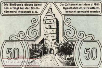 Neustadt a. Saale - 50  Pfennig (#VAN033_2b_AU)
