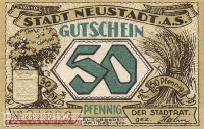 Neustadt a. Saale - 50  Pfennig (#VAN033_3_UNC)