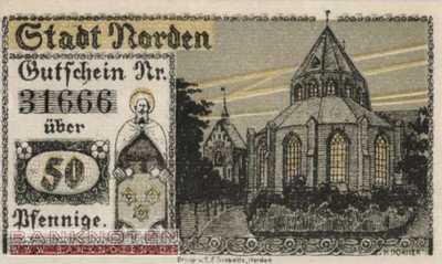 Norden - 50  Pfennig (#VAN052_6_UNC)