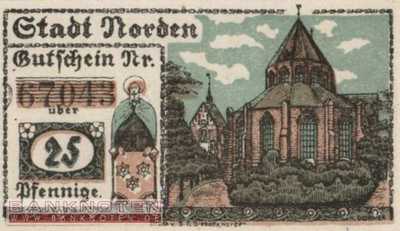 Norden - 25  Pfennig (#VAN052_7b_UNC)