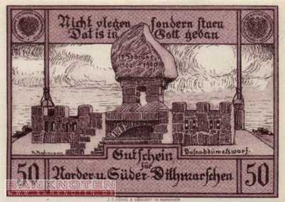 Norder- und Süderdithmarschen - 50  Pfennig (#VAN054_4b_UNC)