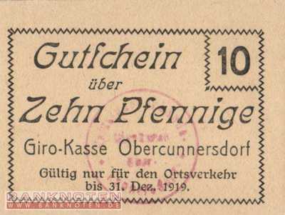 Obercunnersdorf - 10  Pfennig (#VAO002_1a_UNC)