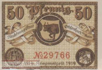 Ochsenfurt - 50  Pfennig (#VAO010_2a_G)