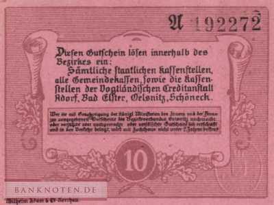 Oelsnitz - 10  Pfennig (#VAO013_1a_UNC)