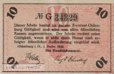 Oldenburg - 10  Pfennig (#VAO019_3a_AU)