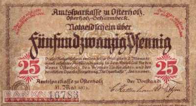 Osterholz - 25  Pfennig (#VAO029_5a_UNC)