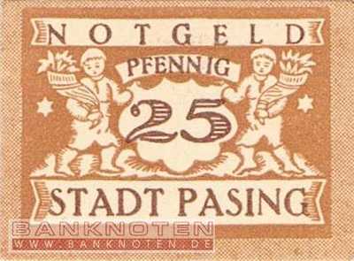 Pasing - 25  Pfennig (#VAP006_5f_UNC)