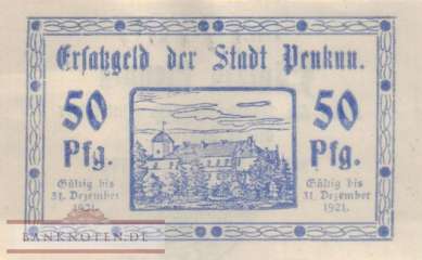 Penkun - 50  Pfennig (#VAP013_3f_UNC)