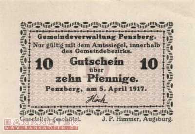 Penzberg - 10  Pfennig (#VAP014_4b_UNC)