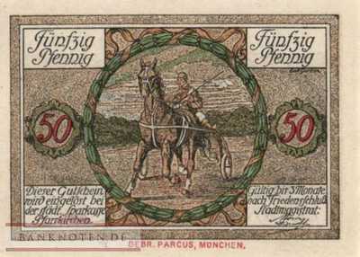 Pfarrkirchen - 50  Pfennig (#VAP017_5_UNC)