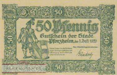 Pforzheim - 50  Pfennig (#VAP019_4a_UNC)