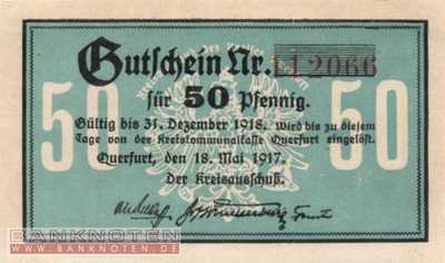 Querfurt - 50  Pfennig (#VAQ003_1b_AU)