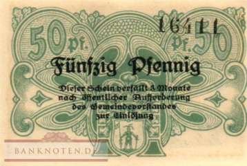 Rastenberg - 50  Pfennig (#VAR006_3b_UNC)
