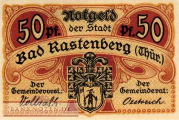 Rastenberg - 50  Pfennig (#VAR006_3b_UNC)