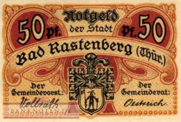 Rastenberg - 50  Pfennig (#VAR006_3b_UNC)
