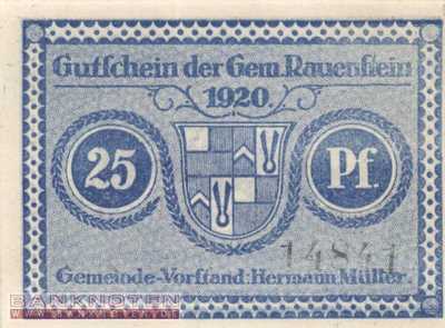 Rauenstein - 25  Pfennig (#VAR010_1b_UNC)