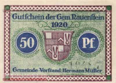Rauenstein - 50  Pfennig (#VAR010_1c_UNC)