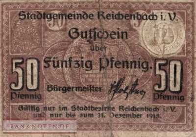 Reichenbach i. V. - 50  Pfennig (#VAR020_1_F)