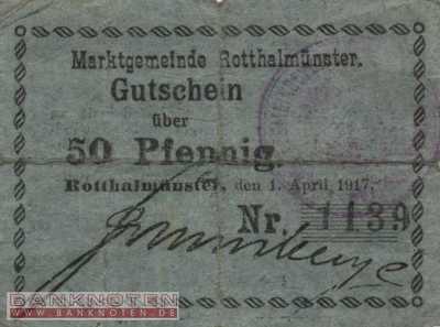 Rotthalmünster - 50  Pfennig (#VAR050_1_VG)