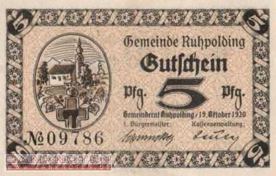 Ruhpolding - 5  Pfennig (#VAR058_1a_UNC)