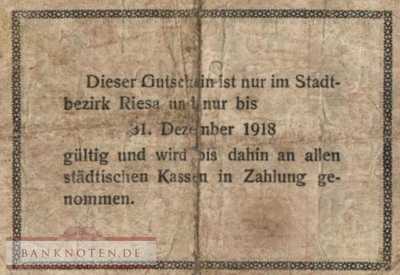 Riesa - 50  Pfennig (#VAR29_2aB_VG)