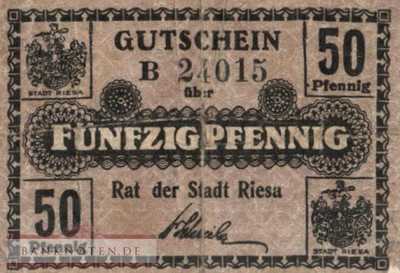 Riesa - 50  Pfennig (#VAR29_2aB_VG)