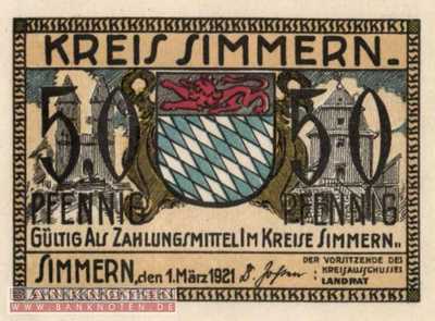 Simmern - 50  Pfennig (#VAS078_3b_AU)