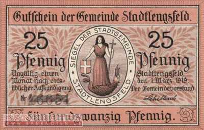 Stadtlengsfeld - 25  Pfennig (#VAS098_13a_UNC)