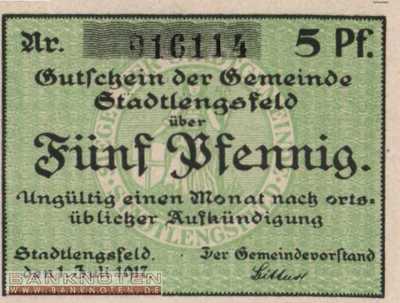 Stadtlengsfeld - 5  Pfennig (#VAS098_3a_UNC)
