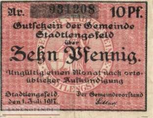 Stadtlengsfeld - 10  Pfennig (#VAS098_3b_VF)
