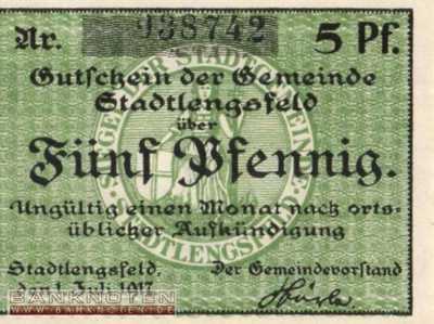 Stadtlengsfeld - 5  Pfennig (#VAS098_7a_UNC)