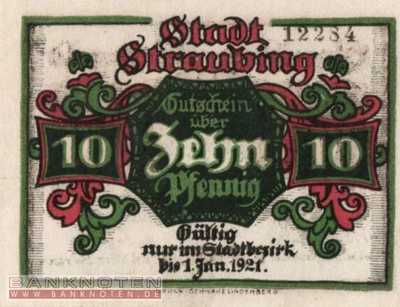 Straubing - 10  Pfennig (#VAS119_3a_AU)