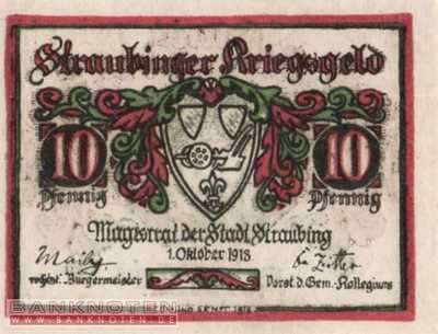 Straubing - 10  Pfennig (#VAS119_3a_AU)