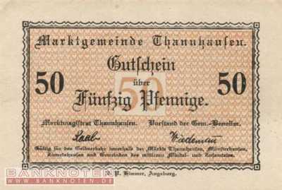 Thannhausen - 50  Pfennig (#VAT008_4c_AU)