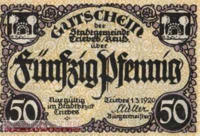 Triebes - 50  Pfennig (#VAT026_8d_UNC)