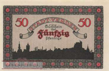 Verden - 50  Pfennig (#VAV003_4b_UNC)