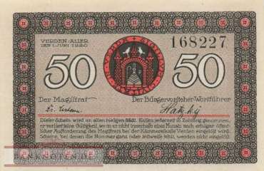 Verden - 50  Pfennig (#VAV003_4b_UNC)