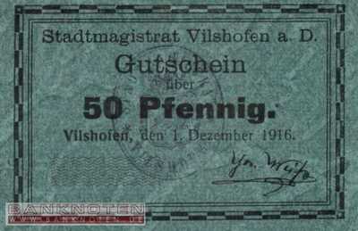 Vilshofen - 50  Pfennig (#VAV007_2fM_AU)