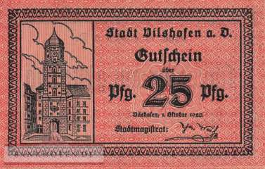 Vilshofen - 25  Pfennig (#VAV007_4a_UNC)