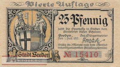 Vreden - 25  Pfennig (#VAV008_3_UNC)
