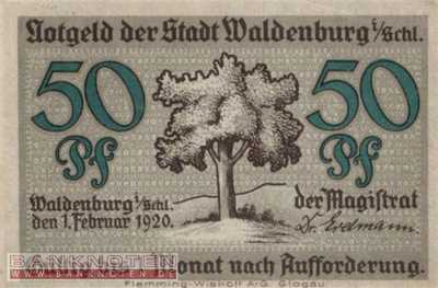 Waldenburg - 50  Pfennig (#VAW003_16c_UNC)