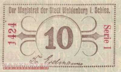 Waldenburg - 10  Pfennig (#VAW003_2a_UNC)